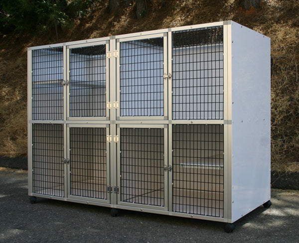 s550 ALUMINUM with Solid Back, Solid Side, and Solid Vertical Dividers